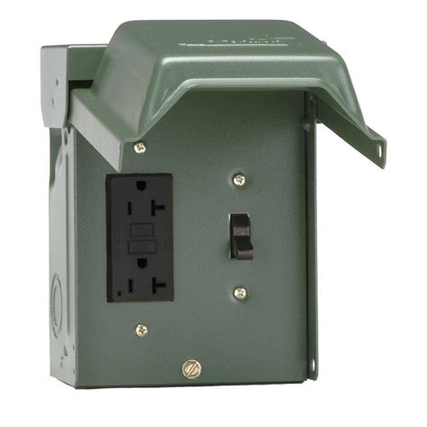 ge  amp backyard outlet  switch  gfi receptacle usgrp  home depot