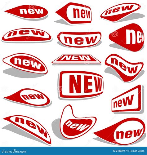 labels stock vector illustration  collection design