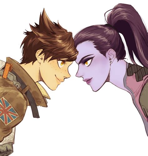 tracer v widowmaker overwatch comic overwatch drawings overwatch tracer