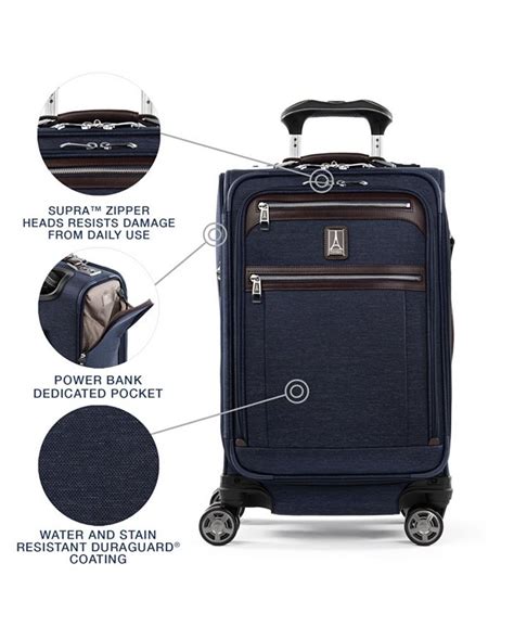 travelpro platinum elite limited edition  softside carry  luggage macys
