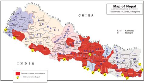Risk Map Friends Of Maiti Nepal