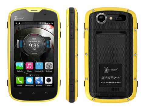 Shockproof Ip68 Rugged Android Waterproof Phone Kenxinda W5 Cellular