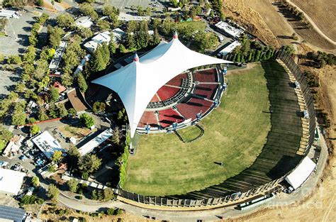 shoreline amphitheatre aerial photograph  david oppenheimer