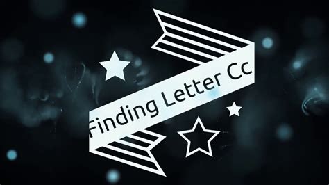 letter cc find youtube