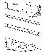 Coloring Farm Fence Pages Over Pigs Animal Pig Climb Kids Animals Honkingdonkey Template Activity Drawing Sheets Choose Board sketch template