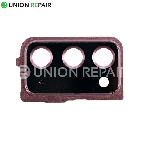 replacement for samsung galaxy note 20 rear camera holder with glass