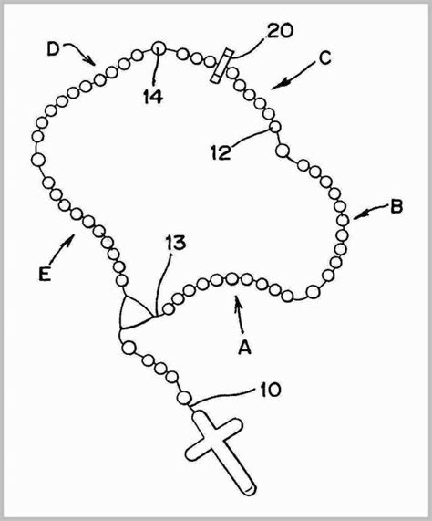 creative photo  rosary coloring page  images coloring