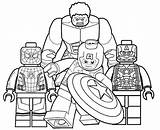 Coloring Pages Superhero Lego Kids Prints sketch template