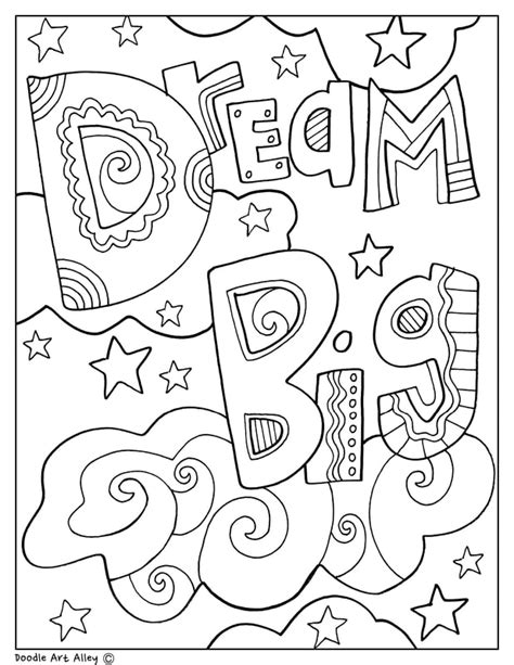 educational quotes coloring pages classroom doodles