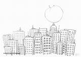 York Coloring James Peach Giant Pages City Skyline Drawing Appreciation Pastor Printable Color Yankees Baseball Card Peerless Kids Sheets Supercoloring sketch template
