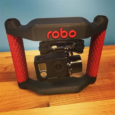 robo customized  pro rig  gimbal mount  robod  printing diy custom rigs