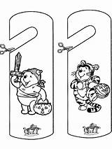 Halloween Doorhanger Coloring Pages Advertisement sketch template