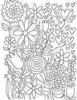 Coloring Adults Printable Pages Book Downloadable sketch template