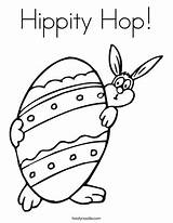 Coloring Hop Hippity Easter Bunny Twistynoodle Chick Login Print Egg Noodle Ll Favorites Add sketch template