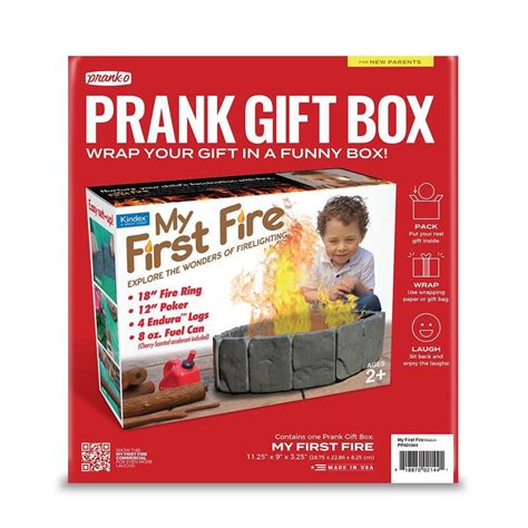 fire gift box funny gifts  parents prank