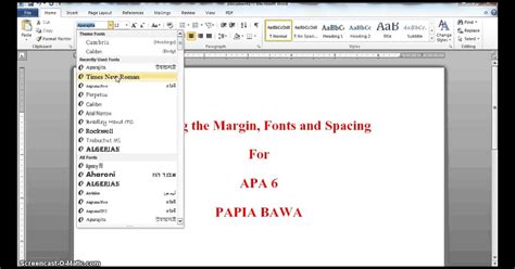 spacing  level   formatting  style guide purdue owl