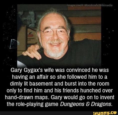 Gary Gygax S Wife Was Convinced He Was Having An Affair So She Followed