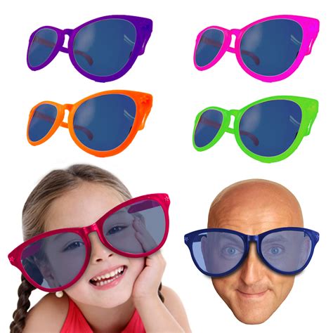 Large Oversized Joke Glasses Giant Novelty Fun Sunglasses Fancy Dress