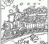 Train Circus Pages Coloring Drawing Getdrawings Template sketch template