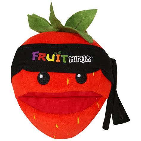 fruit ninja   plush  sound strawberry toys thehutcom