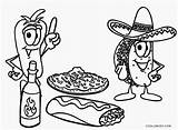 Coloring Food Pages Printable Kids Unhealthy Mexican Color Cool2bkids Band Faces Drawing Mariachi Colouring Mayo Healthy Cinco Getcolorings Print Getdrawings sketch template