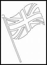 Flag Drawing British Union Jack England Getdrawings Stamps Objects Digital sketch template