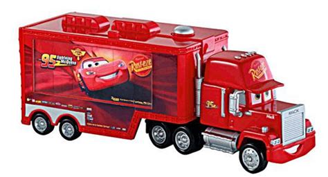 disney pixar cars cars  quick changers race deluxe mack transporter