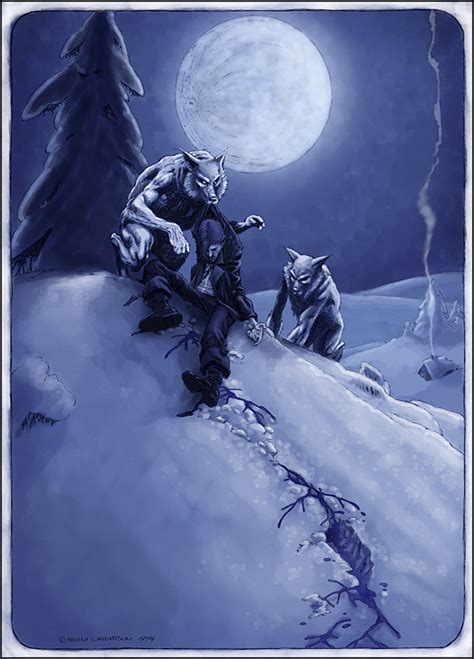 Wrightson S Winter Werewolves By Viergacht On Deviantart