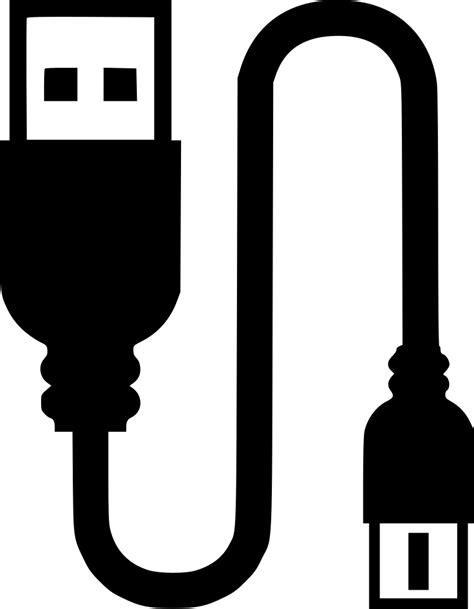 usb cable svg png icon    onlinewebfontscom