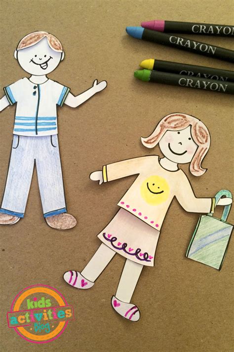 paper dolls kids activities blog