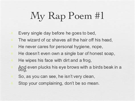 rap poems clean  sad  useless