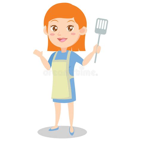 housewife cooking stock illustrations 4 042 housewife cooking stock