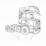 Scania Camion Lkw V8 Kleurplaten Vorlagen Schweden Vrachtwagen 3bee Daf Ausmalen Illusions Ideen Zeichnungen Colorier Malbücher Unimog Tracteur Vektoren Lastbil sketch template
