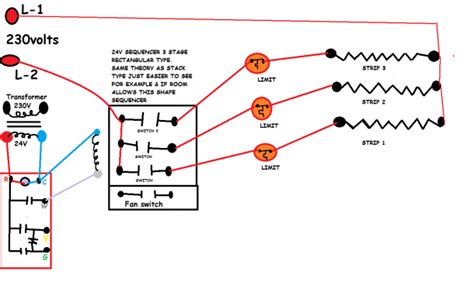 electric furnace fan relay wiring diagram