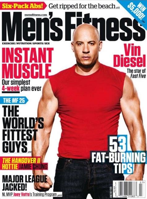Photoshoot Vin Diesel Pour Le Men S Fitness Vin
