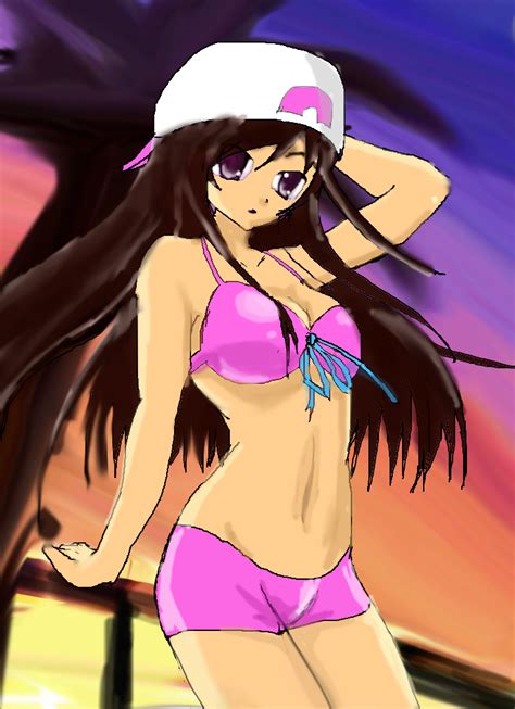 Challenge Accepted Moment Aphmau Sexy Beach Pose By