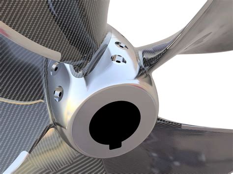 carbon fiber marine propeller fiberdyne