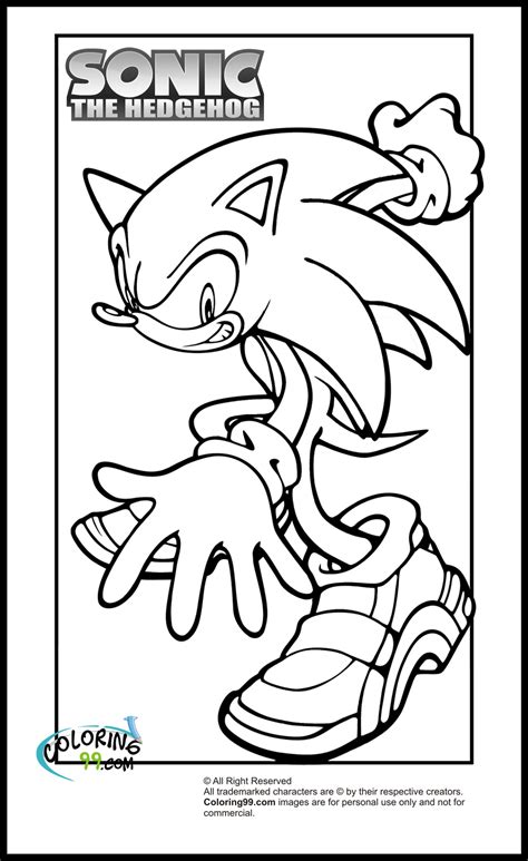 sonic coloring pages printable printable word searches