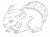 Coloring Pages Chinchilla Chinchillas Cute Tailed Long Drawing Color Kids Getcolorings Categories sketch template