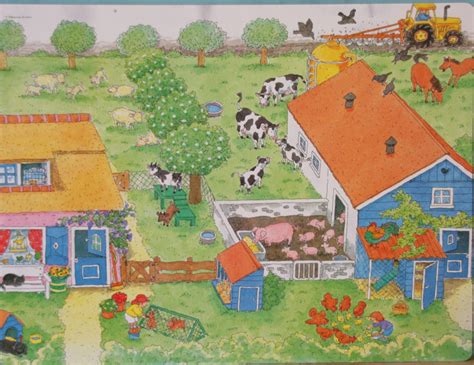praatplaat bas boerderij getekend door dagmar stam boerderij boerderij thema boerderij