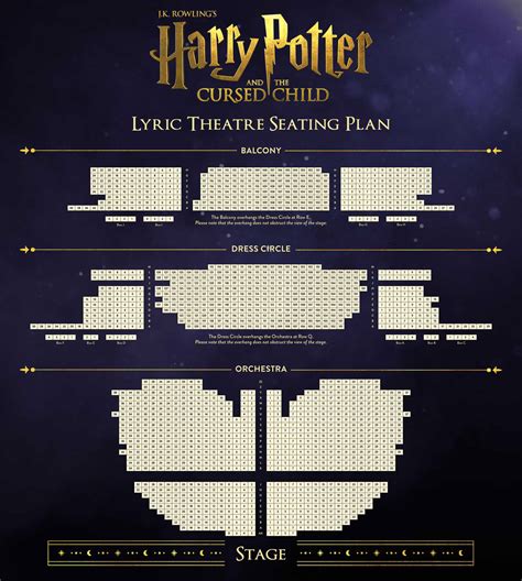 theatre seating chart