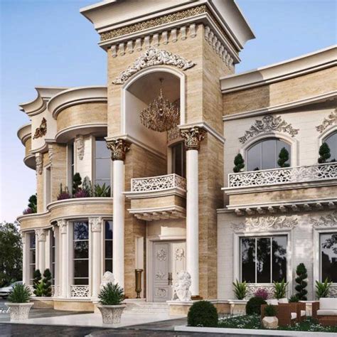 luxury classic house exterior design