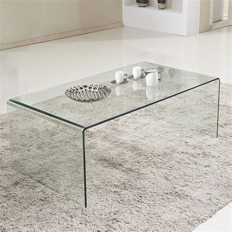 glass coffee table