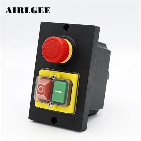 waterproof push button electromagnetic switch kjd  motor protection control switch
