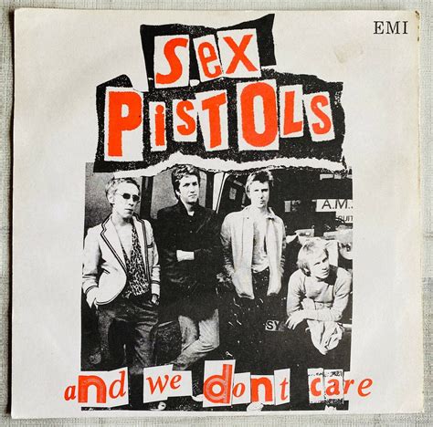 sex pistols and we don t care 7 punk damned sex
