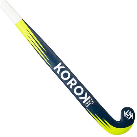 crosses adultes stick de hockey indoor adulte confirme  carbone  bow fh bleu  jaune