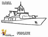 Coloring Pages Navy Naval Yescoloring Army Military Ships Color Kids Colouring Boat Frigate Sheets Designlooter Noble Printable 1210 36kb Print sketch template