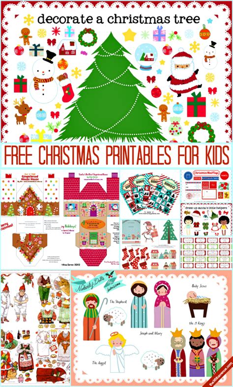 christmas printables  kids pictures   images  facebook