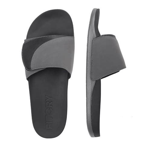 mens adjustable   arch support  beach mens sandals open toe indoor outdoor