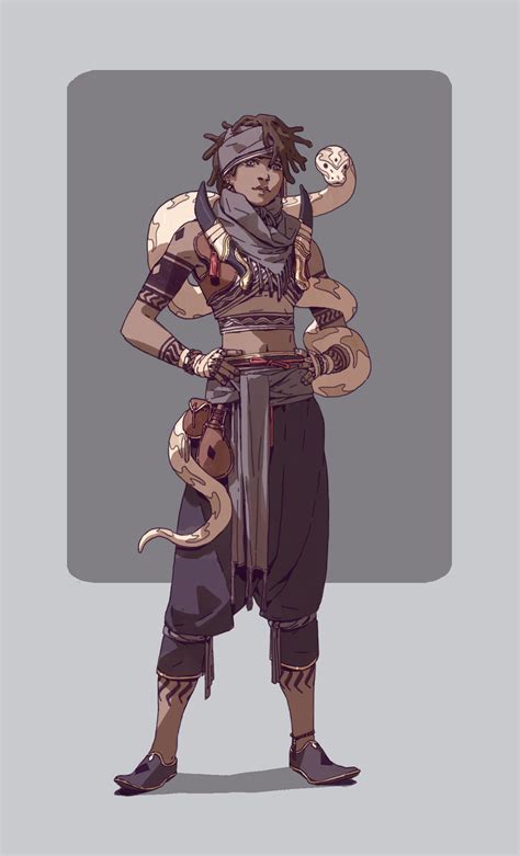 character designs  personal project fantasy character design